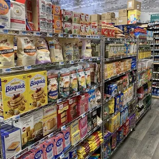 Baking aisle