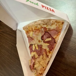 Hawaiian Slice Pizza