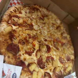 Pineapple and Pepperoni