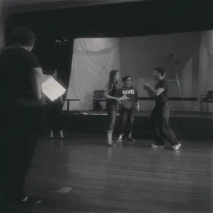 Rehearsal for EclecticPond Theatre Company
