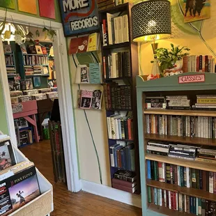 Interior of the store