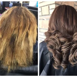 Hair trestments and recontructor