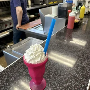 Vanilla milkshake