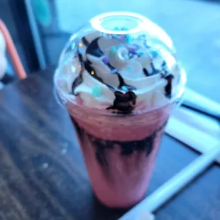 Red Velvet, Non- coffee Frappe