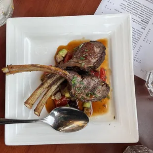 Roasted Rack of Lamb