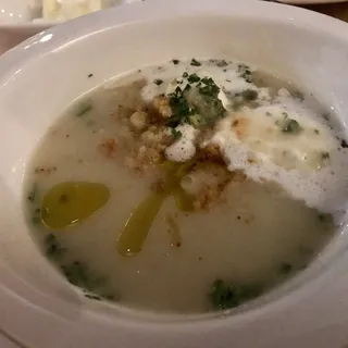 Cauliflower and Fennel soup