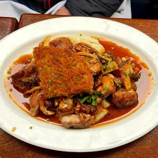 Dutch Valley Veal Sweetbreads and Mushroom Fricassee