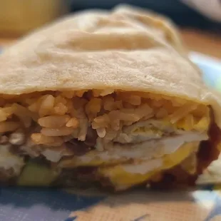 Close-Up of the Dispatch Burrito ($12.50) 01-02-2024