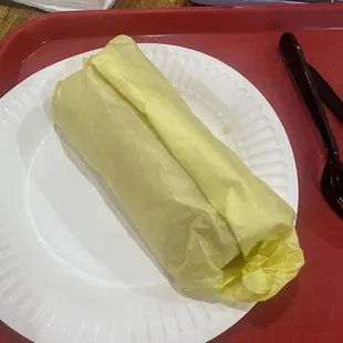 Bacon and Egg Burrito