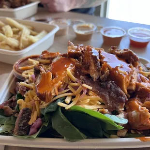 Buffalo Crunch Salad