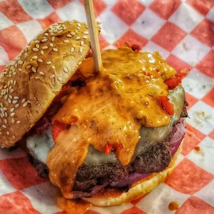 You will love the sauce on your burger