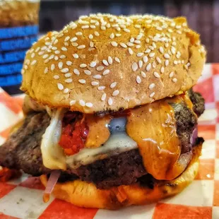 The Peppa Steak Burger