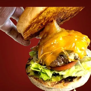 The Big Cheddar Single Burger