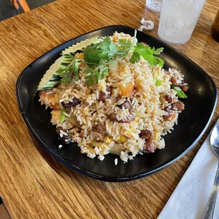 Pork Jerky Fried Rice
