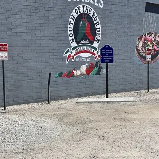 Outside advertising.