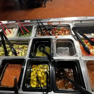 Salsa bar