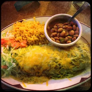 Green Chile Pork Burro Burrito