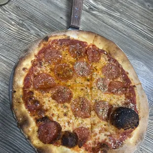 Pepperoni pizza