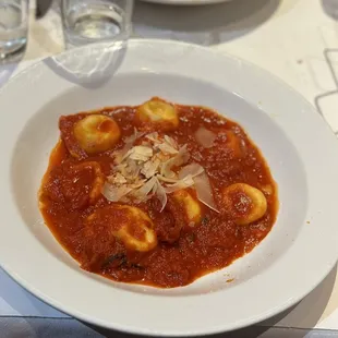 Cheese ravioli (very little)