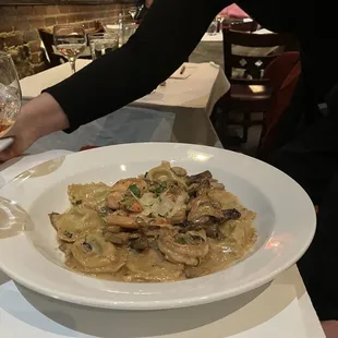 Porcini Mushroom Ravioli