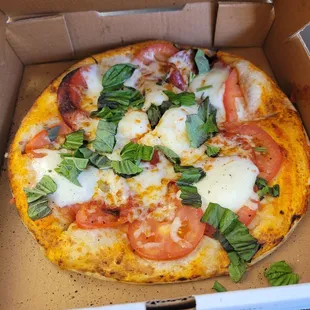 Margherita Pizza with added pepperoni