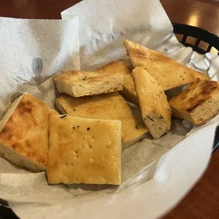Fresh focaccia bread