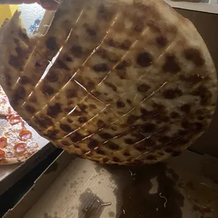 Was not expecting to be able to pick up an entire order of breadsticks