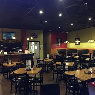 Empty and I can guess why!