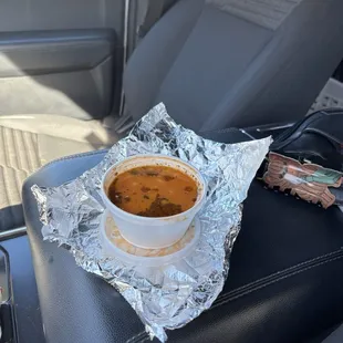 paid $10 for this tiny soup. way overpriced for this tiny amount