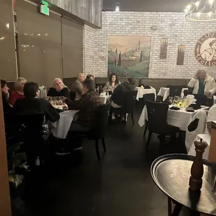 There is one main room for dining .