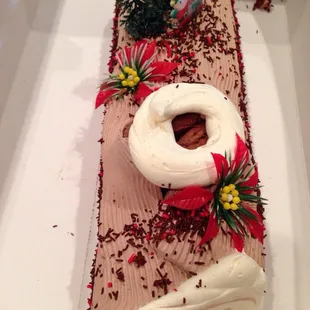 Yule Log Cakes