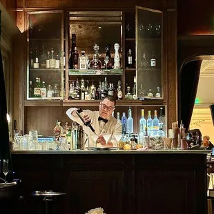 Beautiful bar and highly skilled bartenders