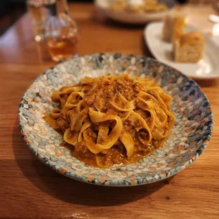 Tagliatelli bolognese