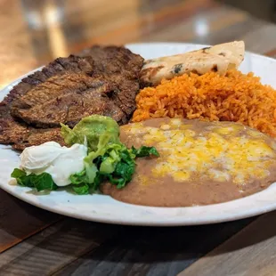 Carne Asada Plate