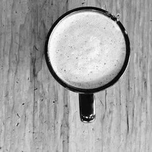 Caramel latte. Smooth and just the right amount of flavor