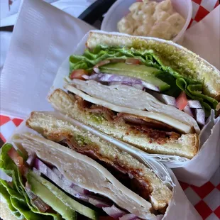 Turkey Bacon Avocado Wrap