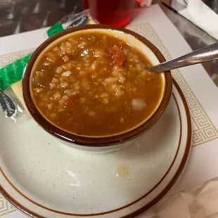 Stuffed pepper soup