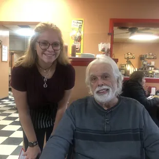 Bob and I enjoyed great service from Katie