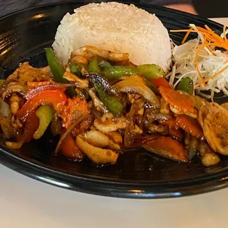 Stir-Fried Garlic & Pepper