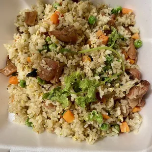 19. Fried Rice with Chicken