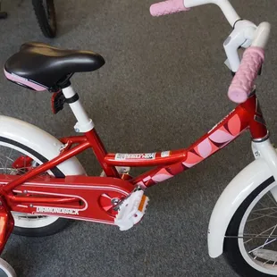 16" kids bikes