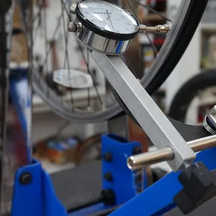 Professional wheel building