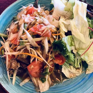 Laos Papaya Salad / ส้มตำมิตรภาพไทยลาว