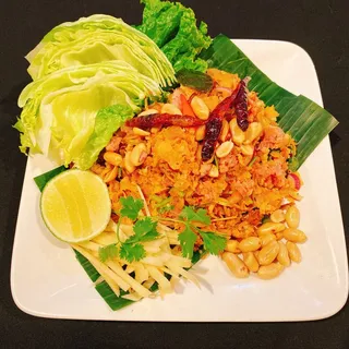 Grilled marinated pork Fried Rice / ข้าวผัดหมูย่าง