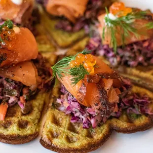 Isa's Lox &amp; Waffles Brunch
