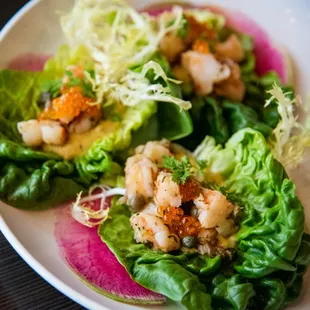 Shrimp Lettuce Wraps