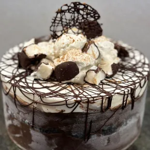 Mexican Hot Chocolate 
ice cream cake