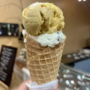 Pumpkin Spice and Mint Chip