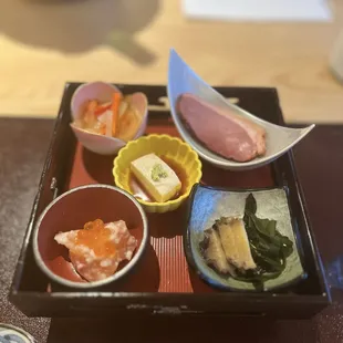 sushi and sashimi, food