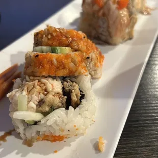 Spider Roll &amp; Alaskan Roll